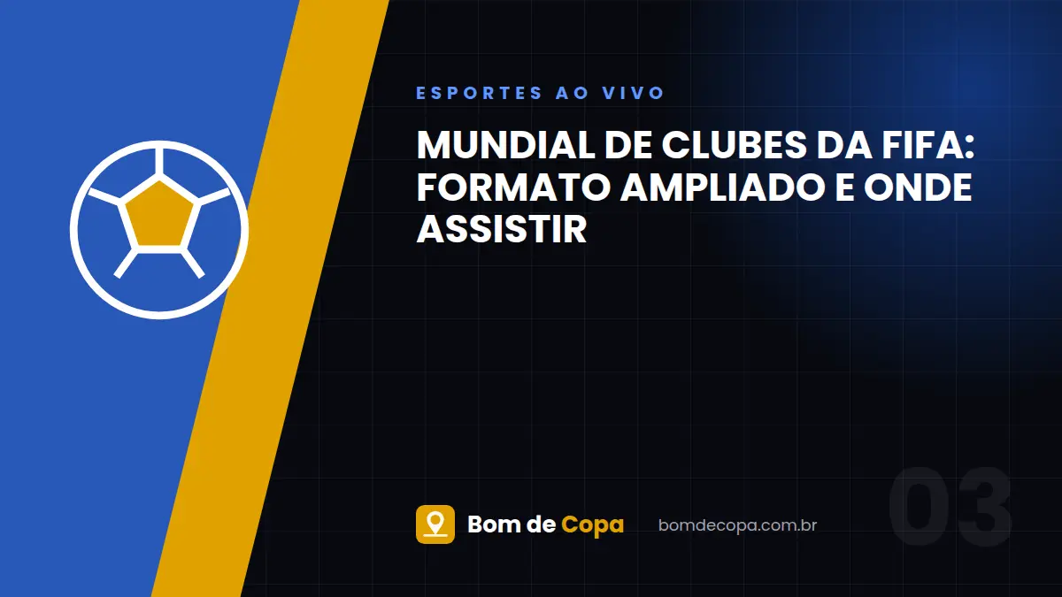 Mundial de Clubes da FIFA: formato ampliado e onde assistir